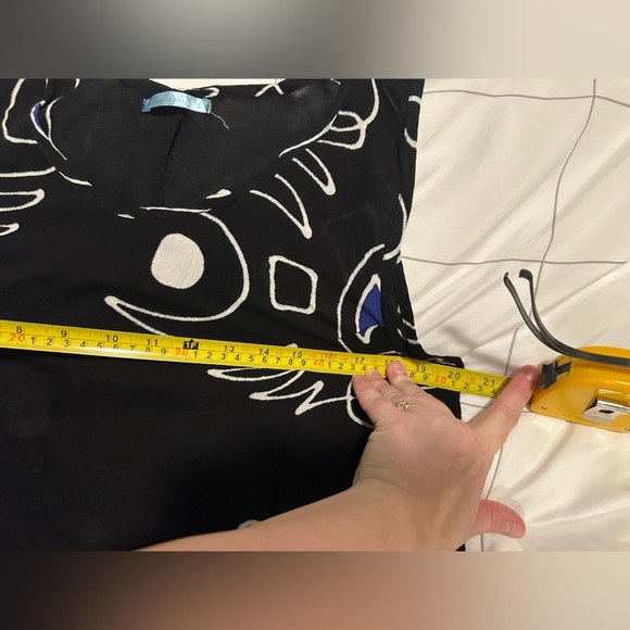 Blue sky clothing bamboo tunic tank top EUC thin and breezy - Picture 3 of 10